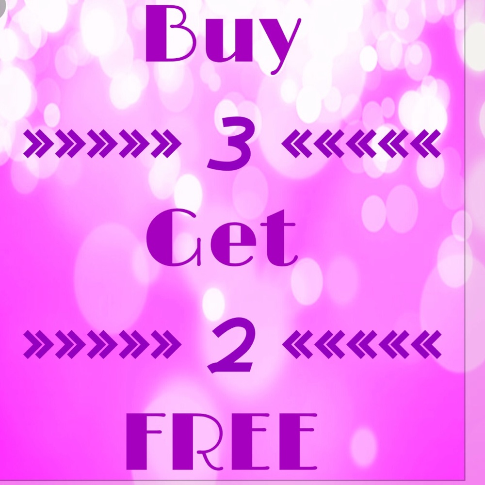 Buy three get two free kids items